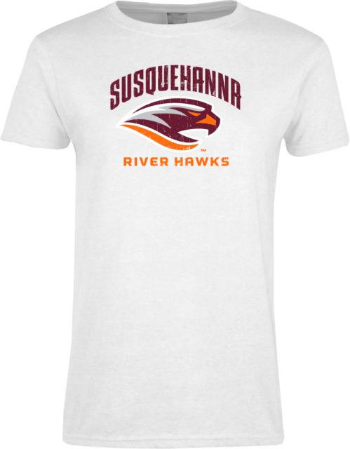 Susquehanna Ladies T Shirt Primary Mark Distressed - ONLINE ONLY