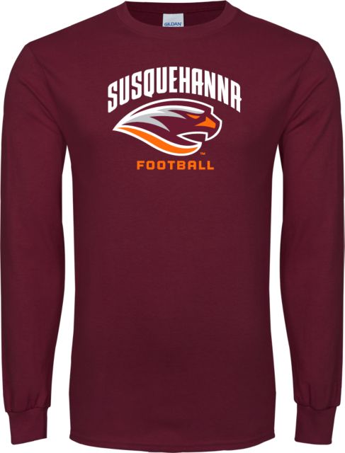 Susquehanna Long Sleeve T Shirt Football - ONLINE ONLY