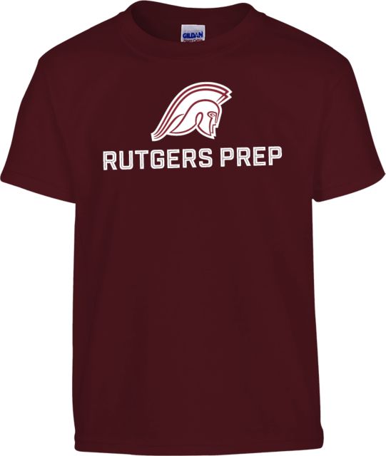Rutgers Prep Youth T Shirt Argonaut Mascot Rutgers Prep Stacked - ONLINE ONLY