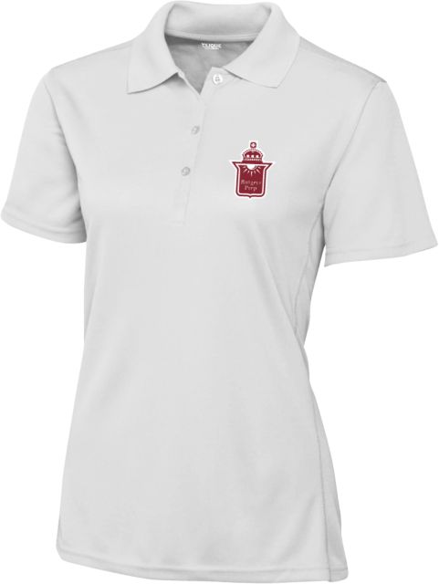 Rutgers Prep C&B Womens Clique Ice Pique Polo Rutgers Prep Crest Mark - ONLINE ONLY