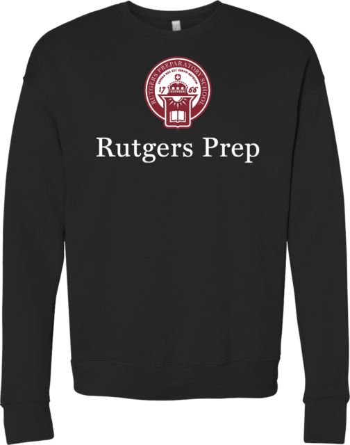 Rutgers Prep Bella + Canvas Fleece Crew Rutgers Prep with Seal - ONLINE ONLY