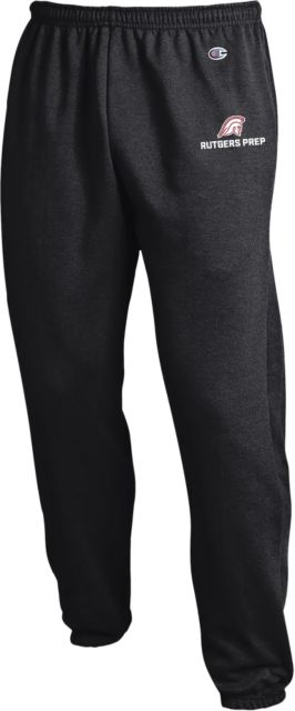 Rutgers Prep Champion Banded Bottom Sweatpants Argonaut Mascot Rutgers Prep Stacked - ONLINE ONLY