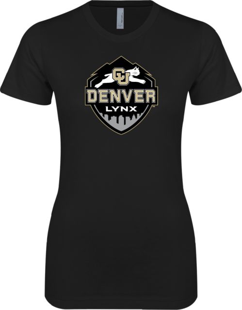 Colorado Denver Next Level Womens Boyfriend Tee CU Denver Lynx Shield