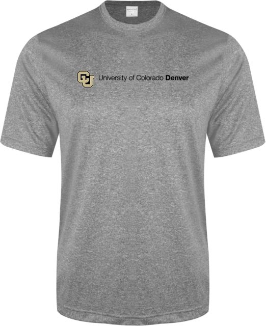 Colorado Denver Heather Performance Contender Tee Primary Mark