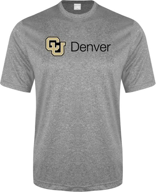Colorado Denver Heather Performance Contender Tee CU Denver