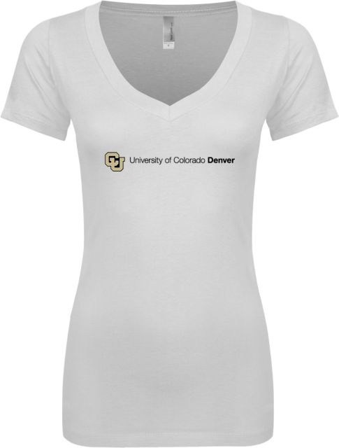 Colorado Denver Next Level Womens Ideal V Tee Primary Mark