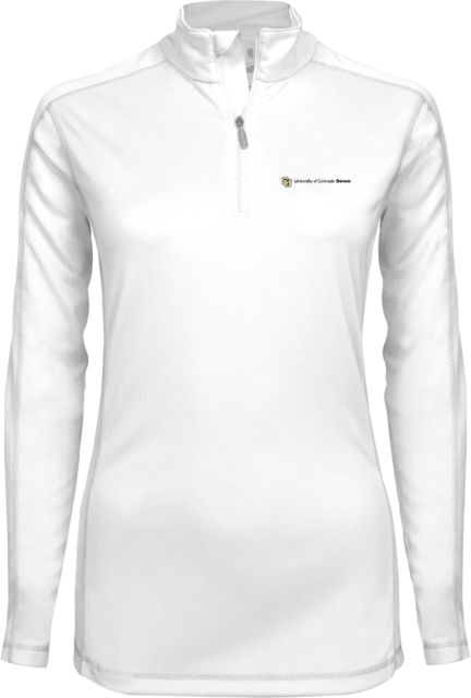 Colorado Denver Syntrel Womens Interlock 1/4 Zip Primary Mark