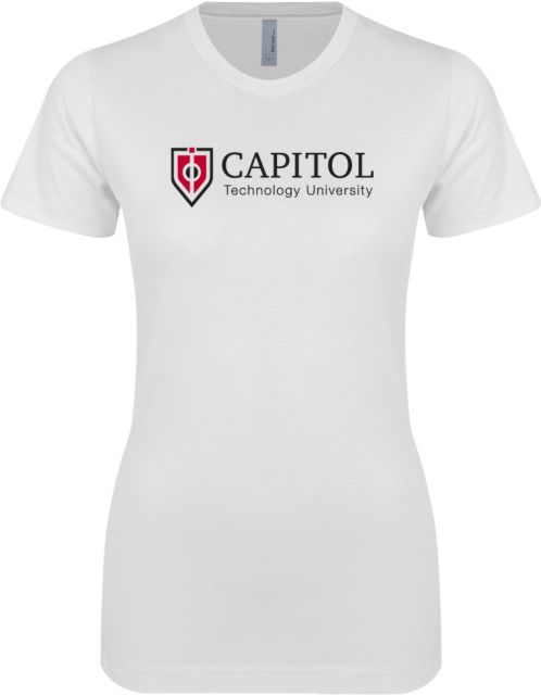 Capitol Technology Next Level Womens Boyfriend Tee Primary Mark - ONLINE ONLY
