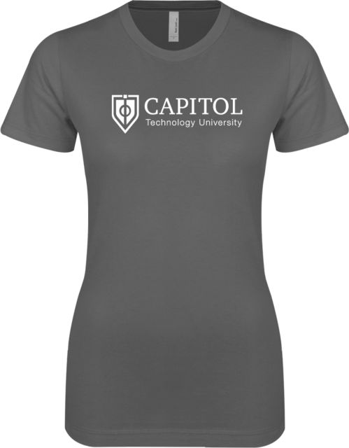 Capitol Technology Next Level Womens Boyfriend Tee Primary Mark - ONLINE ONLY