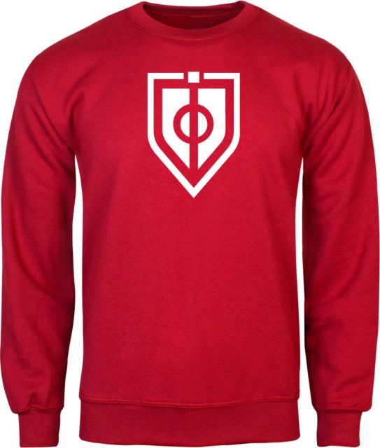 Capitol Technology Red Fleece Crew Shield - ONLINE ONLY