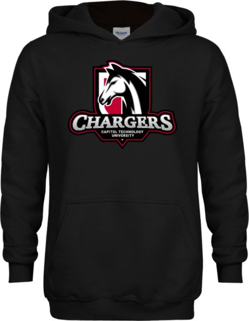 Capitol Technology Youth Fleece Hoodie Capitol Tech Chargers - ONLINE ONLY