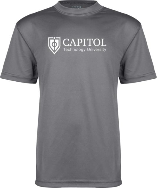 Capitol Technology Youth Performance Tee Primary Mark - ONLINE ONLY