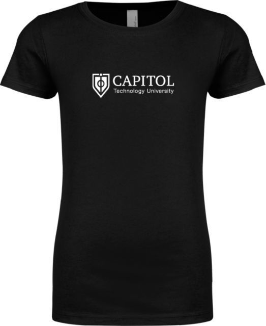 Capitol Technology Next Level Girls Fashion Fit T Shirt Primary Mark - ONLINE ONLY