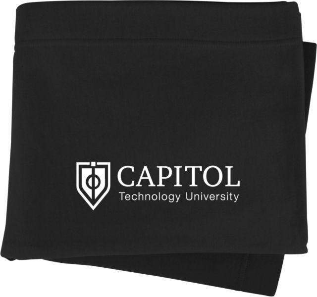 Capitol Technology Sweatshirt Blanket Primary Mark - ONLINE ONLY