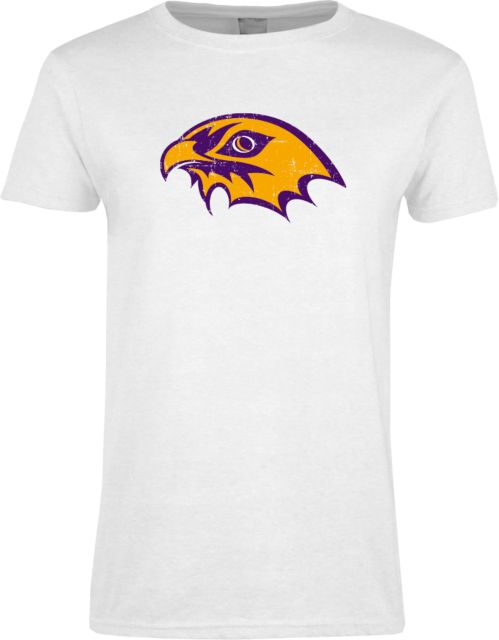 CC Denver Womens Short Sleeve Tee CityHawks Head Distressed