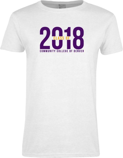 CC Denver Womens Short Sleeve Tee Class of 2018