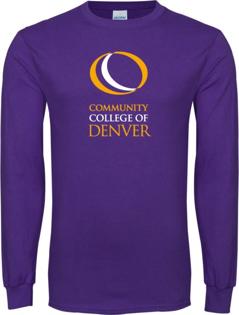 CC Denver Long Sleeve T Shirt Community College of Denver