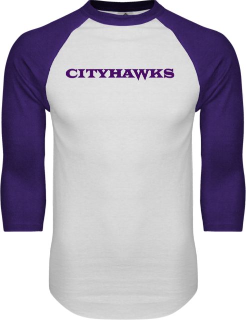 CC Denver Raglan Baseball T Shirt CityHawks