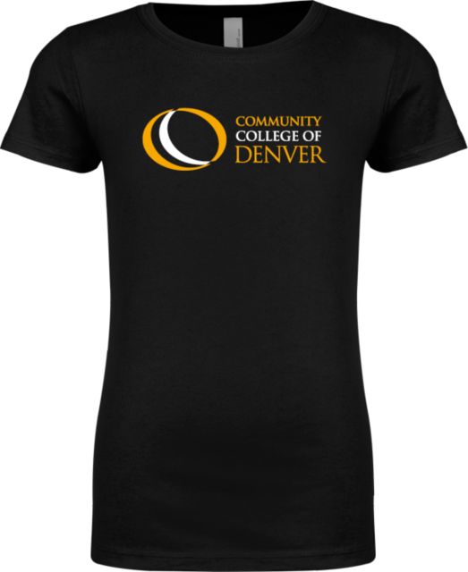 CC Denver Next Level Girls Fashion Fit T Shirt Primary Mark