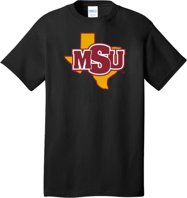 Midwestern State Extended T Shirt MSU Logo - ONLINE ONLY