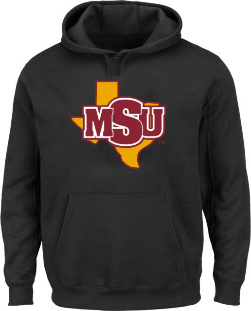 Midwestern State Extended Hoodie MSU Logo - ONLINE ONLY