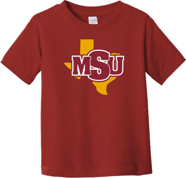 Midwestern State Toddler T Shirt MSU Logo - ONLINE ONLY