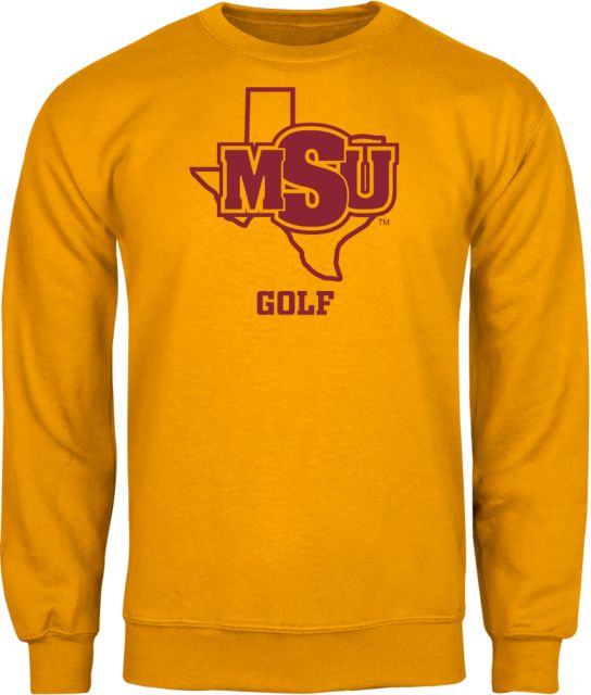 Midwestern State Fleece Crew Golf - MSU - ONLINE ONLY