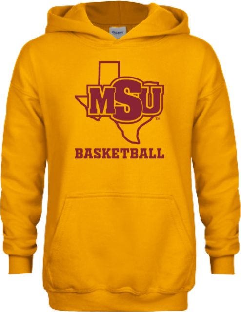 Midwestern State Youth Fleece Hoodie Basketball - MSU - ONLINE ONLY
