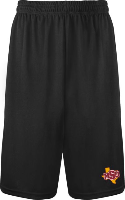 Midwestern State Performance Classic 9 Inch Short MSU Logo - ONLINE ONLY