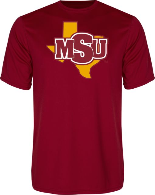 Midwestern State Performance Tee MSU Logo - ONLINE ONLY