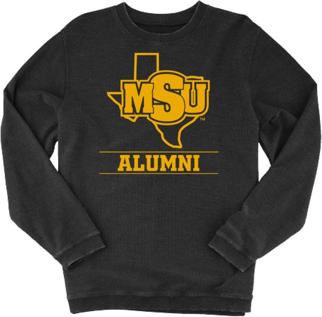 Midwestern State Boxercraft Womens Corded Crew Alumni - MSU - ONLINE ONLY