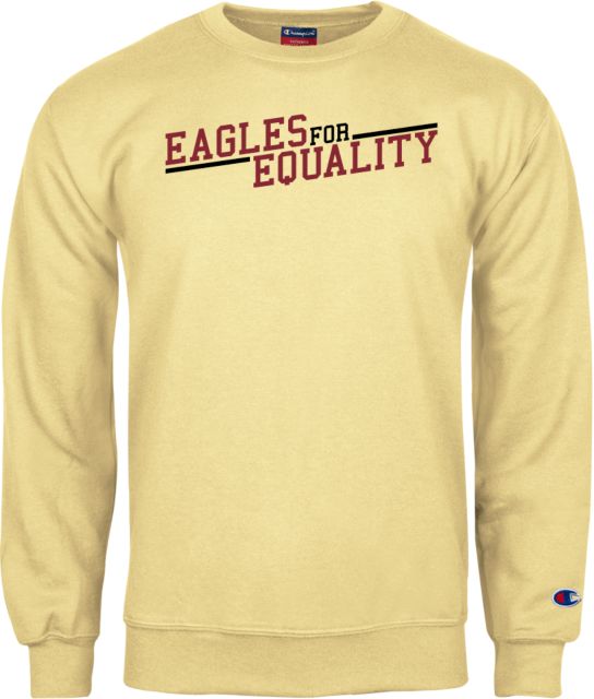Boston College Champion Fleece Crew Eagles for Equality - ONLINE ONLY