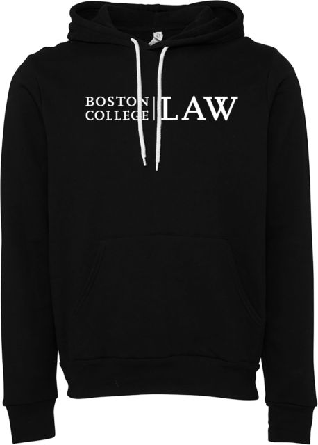 Boston College Bella + Canvas Fleece Hood Boston College Law - ONLINE ONLY