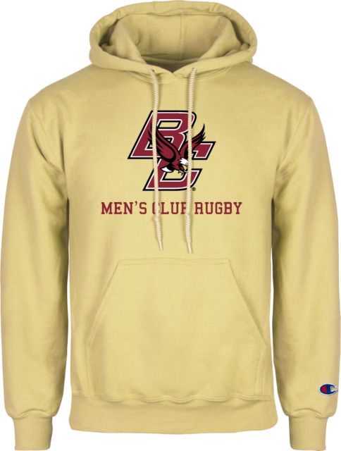 Boston College Champion Fleece Hoodie BC Mens Club Rugby ONLINE ONLY Boston College