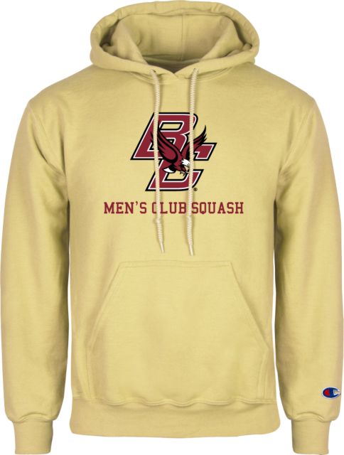 Boston College Champion Fleece Hoodie BC Mens Club Squash - ONLINE ONLY