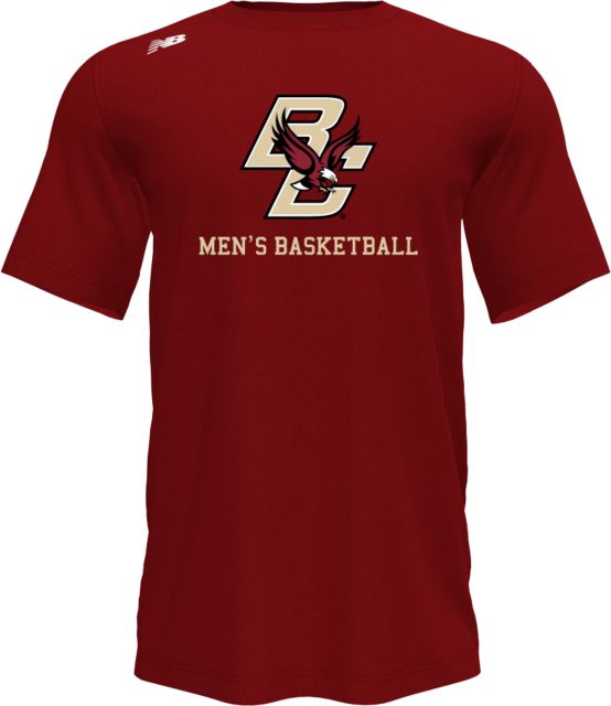 Boston College New Balance Short Sleeve Tech tee BC Mens Basketball - ONLINE ONLY