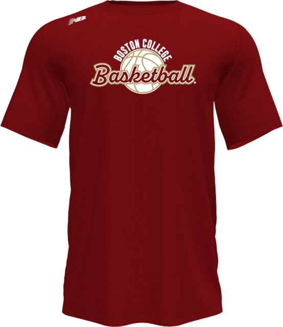 New Balance Men s Boston College Basketball Short Sleeve Tech T Shirt