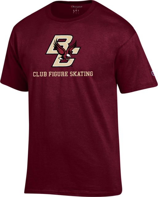 Men's Champion Maroon Boston College Eagles Icon Logo Hockey