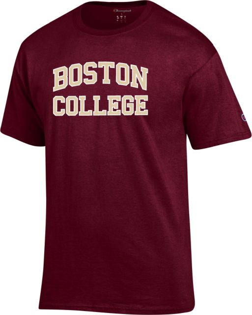 Boston College Champion T Shirt Arched Boston College - ONLINE ONLY