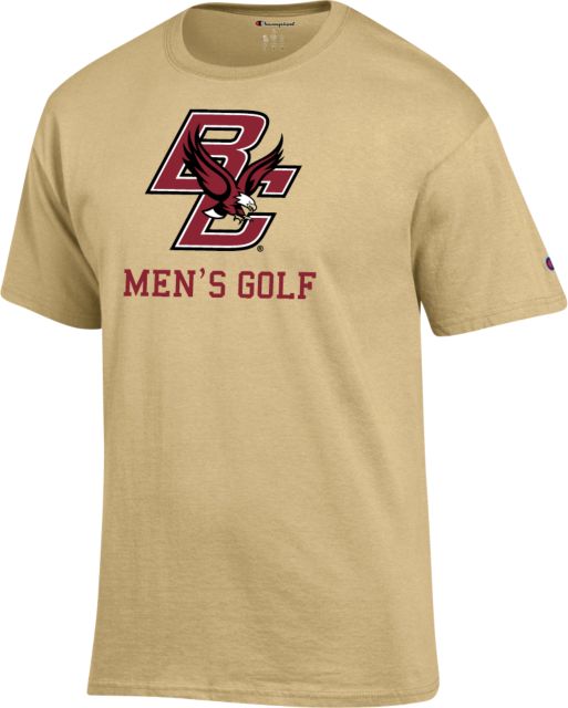 Boston College Champion T Shirt BC Mens Golf - ONLINE ONLY