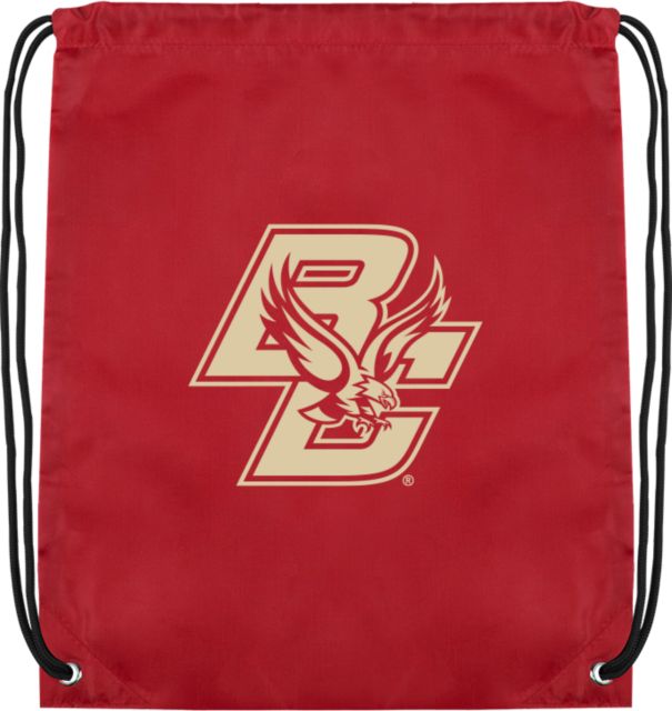 Boston College Drawstring Backpack Boston College Emblem - 1 Color - ONLINE ONLY