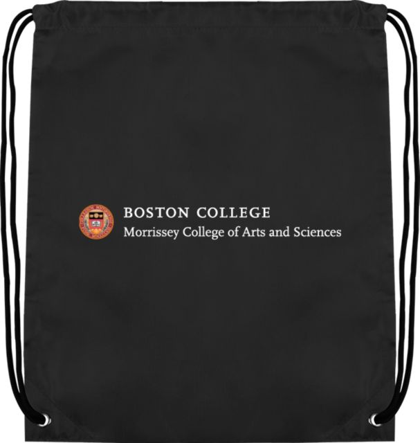 Boston College Drawstring Backpack Boston College Morrissey College - ONLINE ONLY