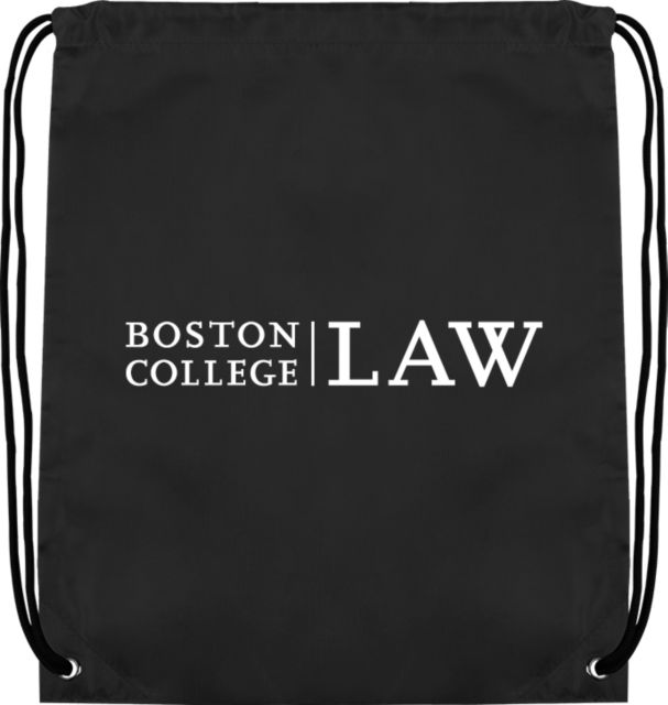 Boston College Drawstring Backpack Boston College Law - ONLINE ONLY