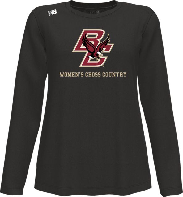 Boston College New Balance Womens Long Sleeve Tech Tee BC Womens