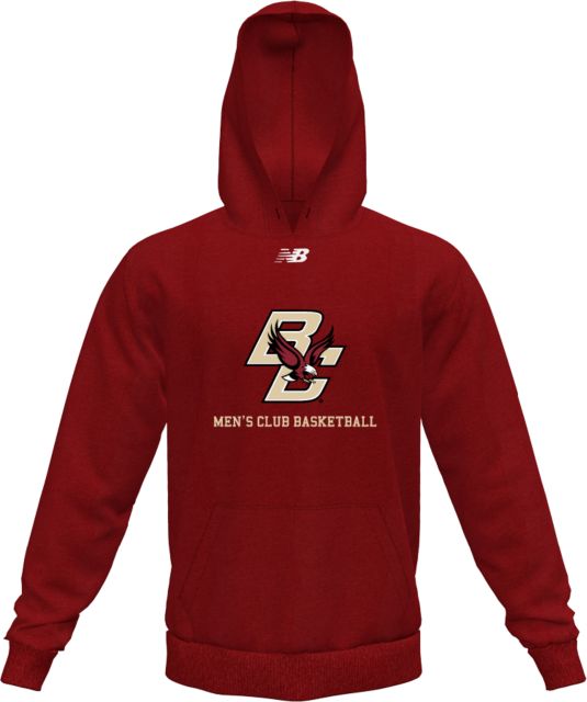 Boston College New Balance Fleece Hood BC Mens Club Basketball - ONLINE ONLY