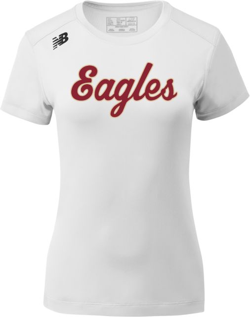Boston College New Balance Womens Short Sleeve Tech Tee Script Eagles - ONLINE ONLY