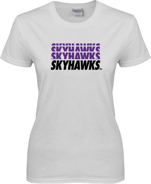 Stonehill Ladies T Shirt Skyhawks Repeating - ONLINE ONLY