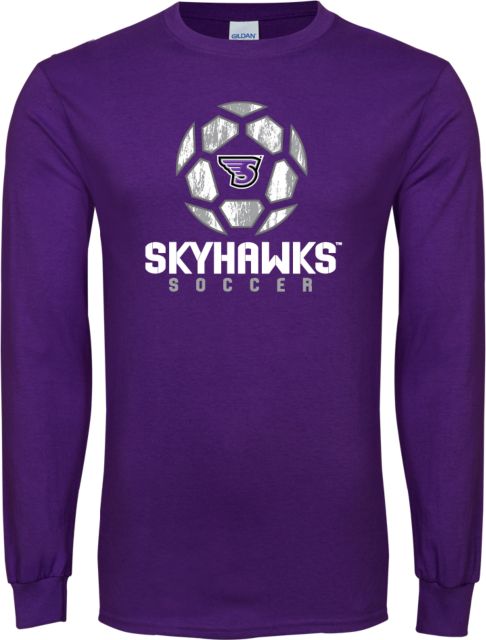 Stonehill Long Sleeve T Shirt Distressed Soccer Ball Design - ONLINE ONLY