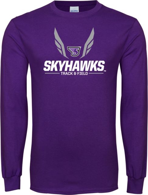 Stonehill Long Sleeve T Shirt Track and Field Wings Design - ONLINE ONLY