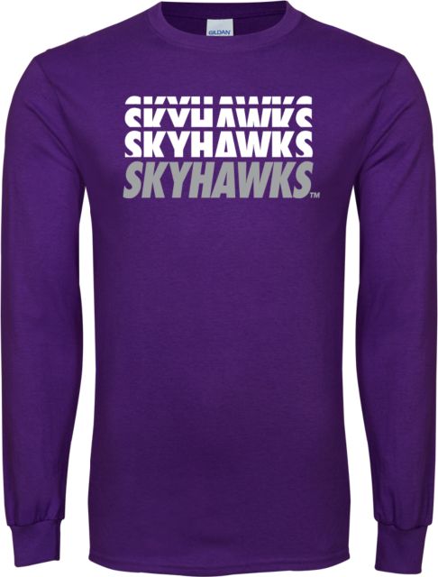 Stonehill Long Sleeve T Shirt Skyhawks Repeating - ONLINE ONLY